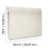 York Abram Taupe Distressed Wallpaper