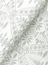 York Emmarie Green Geometric Wallpaper