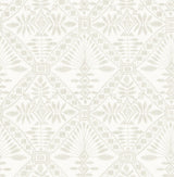 York Emmarie Light Grey Geometric Wallpaper