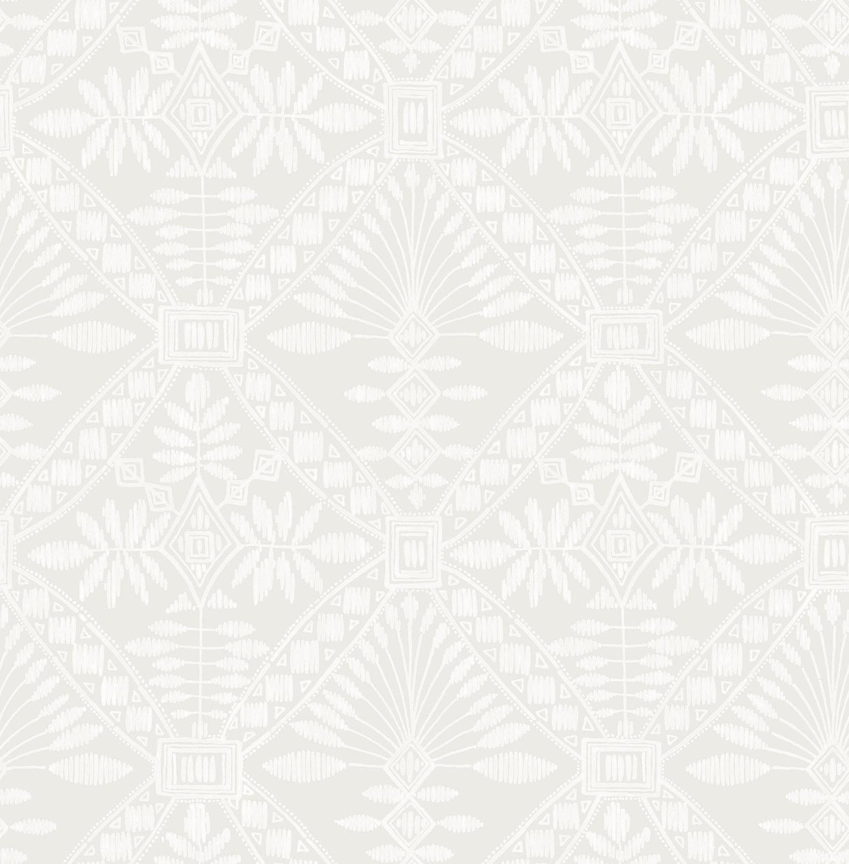 York Emmarie Grey Geometric Wallpaper