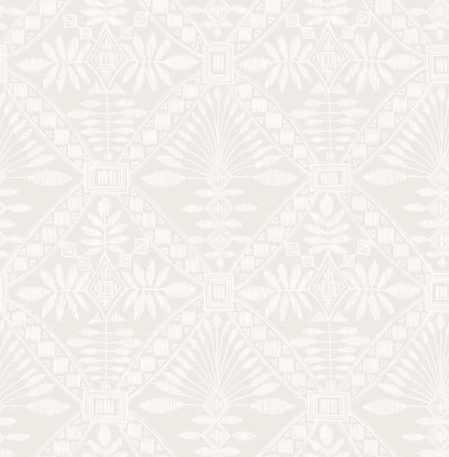 York Emmarie Grey Geometric Wallpaper