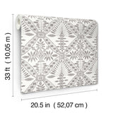 York Emmarie Black Geometric Wallpaper