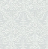 York Emmarie Light Blue Geometric Wallpaper