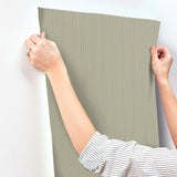 York Curtis Moss Embellished Stripe Wallpaper
