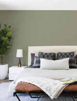 York Curtis Moss Embellished Stripe Wallpaper
