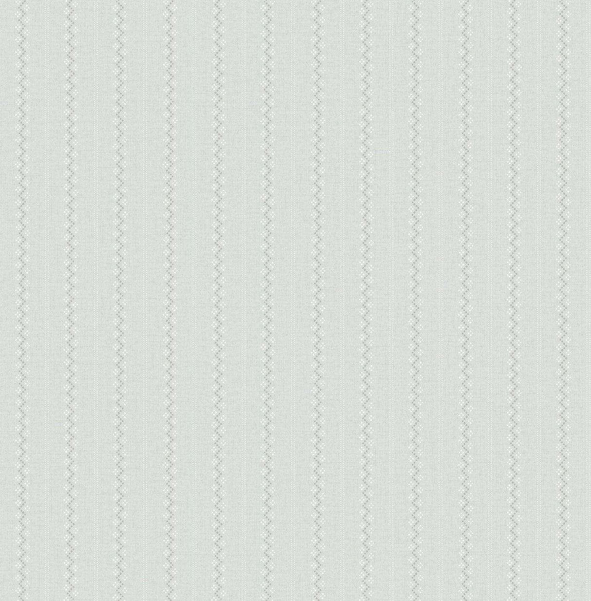 York Curtis Aqua Embellished Stripe Wallpaper