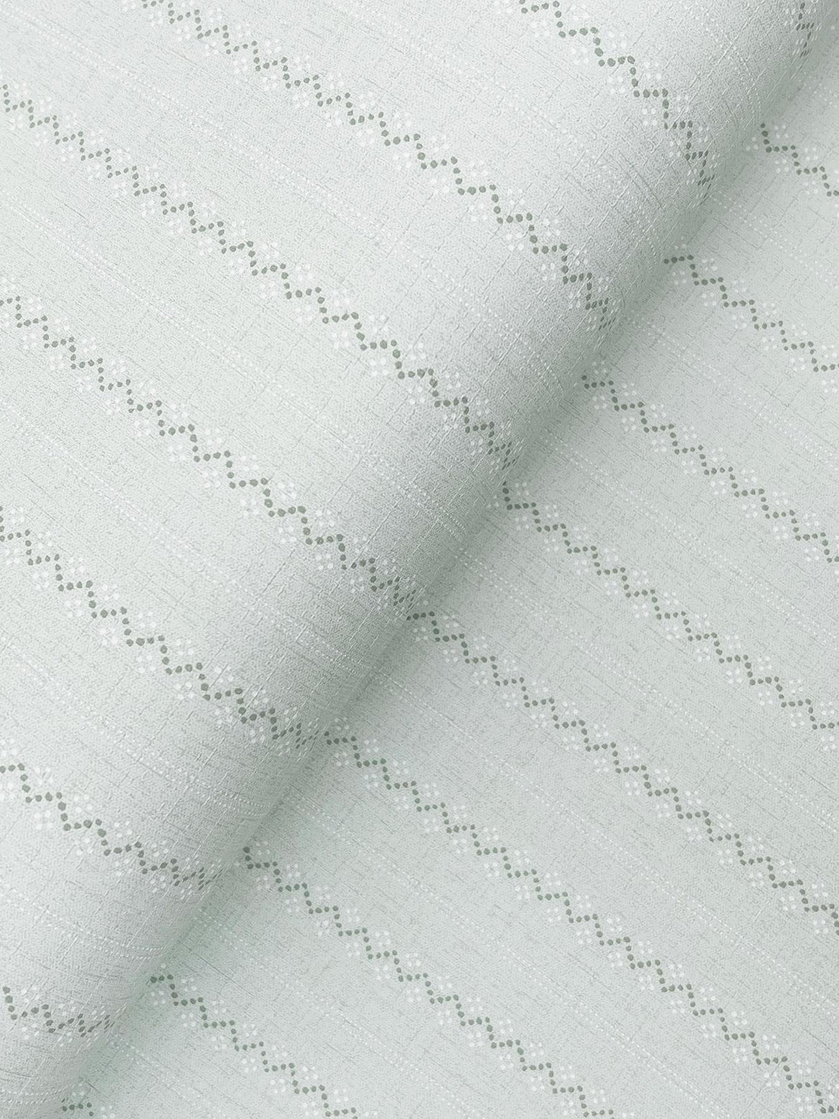 York Curtis Aqua Embellished Stripe Wallpaper