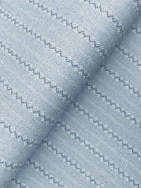 York Curtis Blue Embellished Stripe Wallpaper