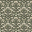 York Edith Green Floral Damask Wallpaper