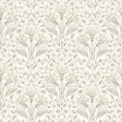 York Edith Neutral Floral Damask Wallpaper