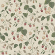 York Mercy Taupe Berry Vines Wallpaper
