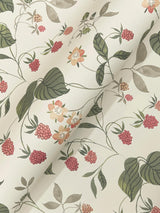 York Mercy Taupe Berry Vines Wallpaper