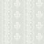 York Lenea Aqua Floral Stripe Wallpaper