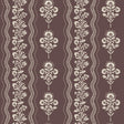 York Lenea Burgundy Floral Stripe Wallpaper