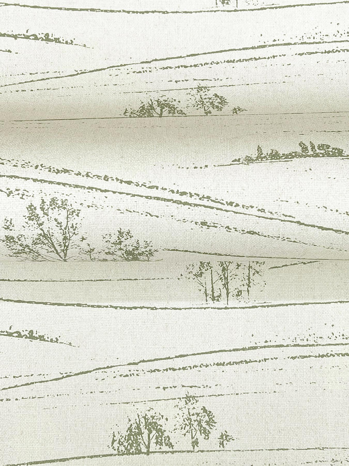 York Isaac Green Rolling Hills Wallpaper