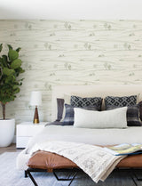 York Isaac Green Rolling Hills Wallpaper