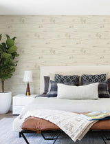 York Isaac Taupe Rolling Hills Wallpaper