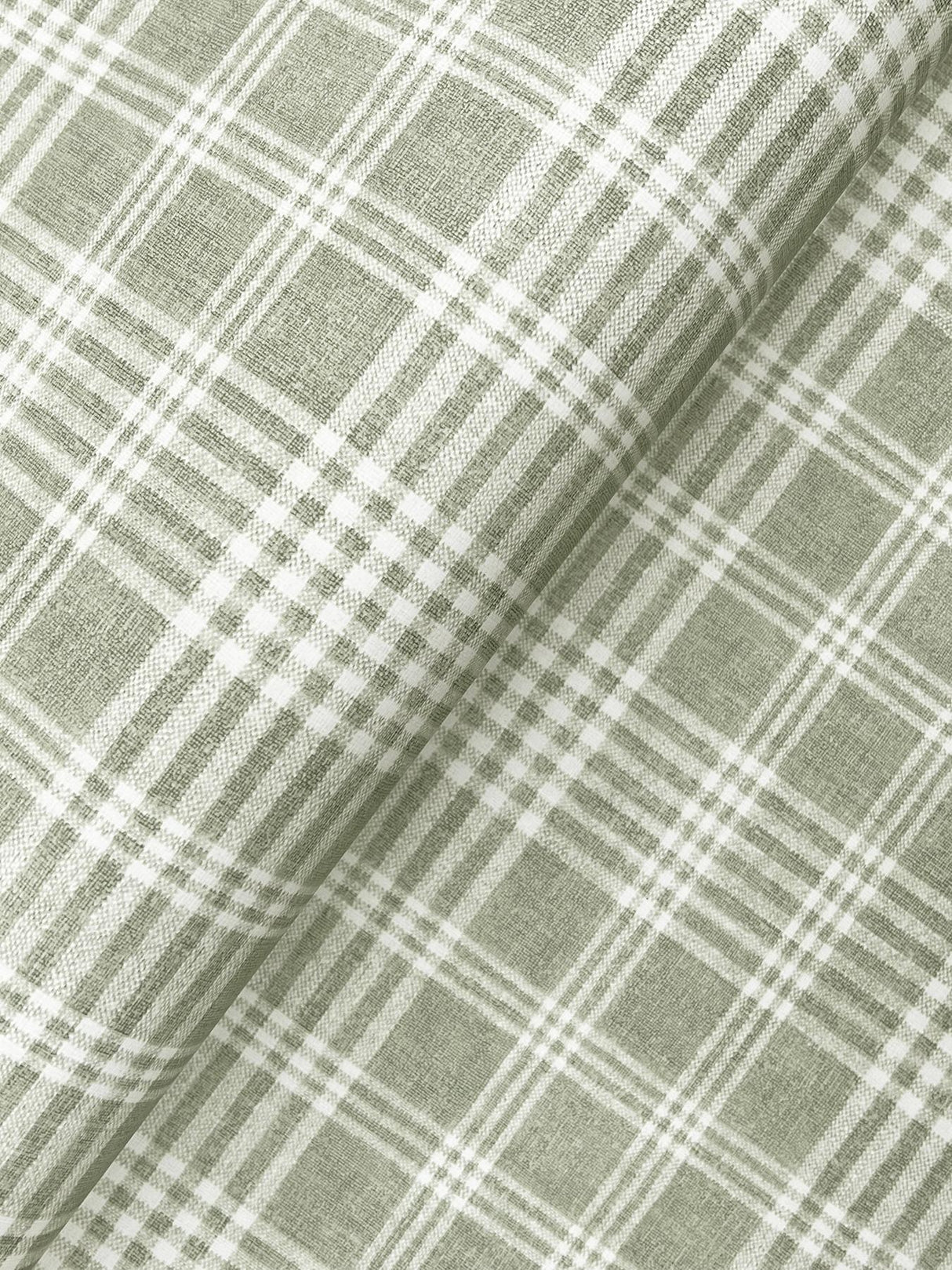 York Perry Green Plaid Wallpaper