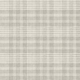 York Perry Grey Plaid Wallpaper