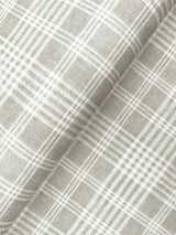 York Perry Grey Plaid Wallpaper