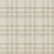 York Perry Taupe Plaid Wallpaper