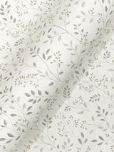York Galena Grey Botanical Trail Wallpaper