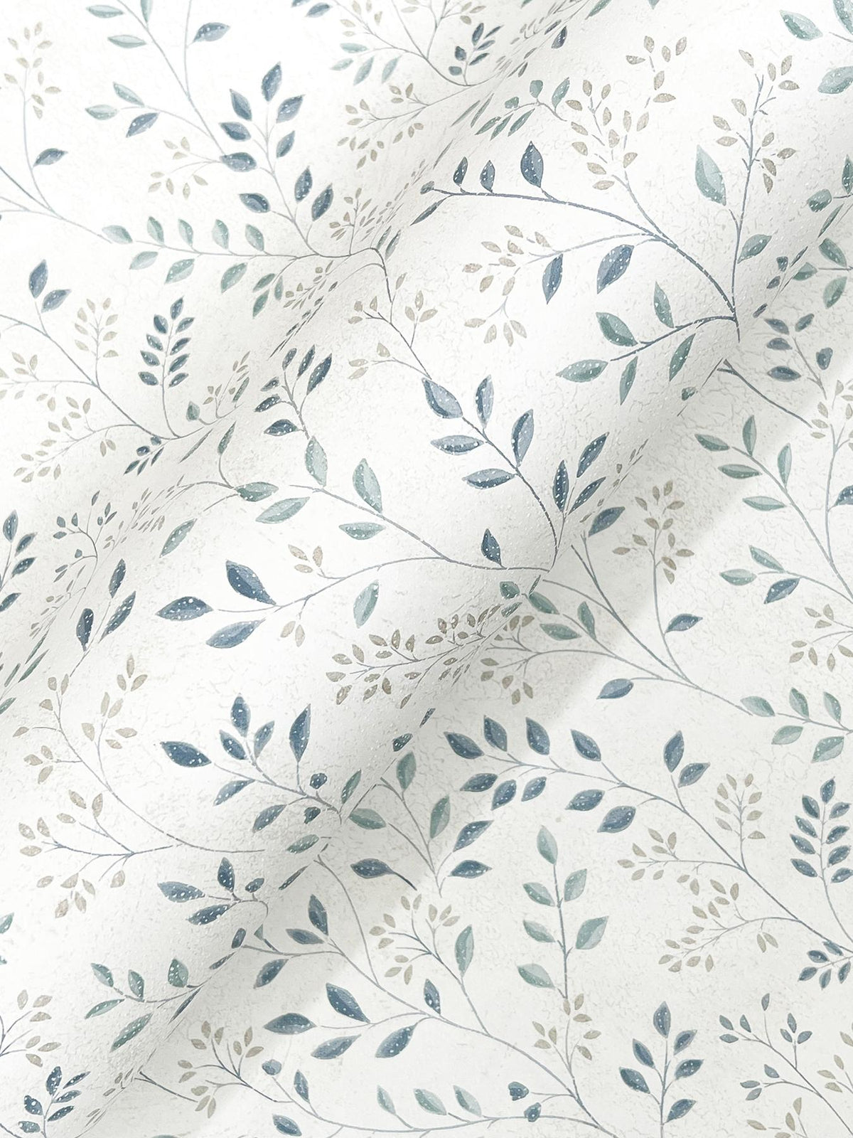 York Galena Blue Botanical Trail Wallpaper
