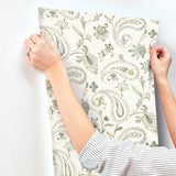 York Darlene Green Jacobean Wallpaper
