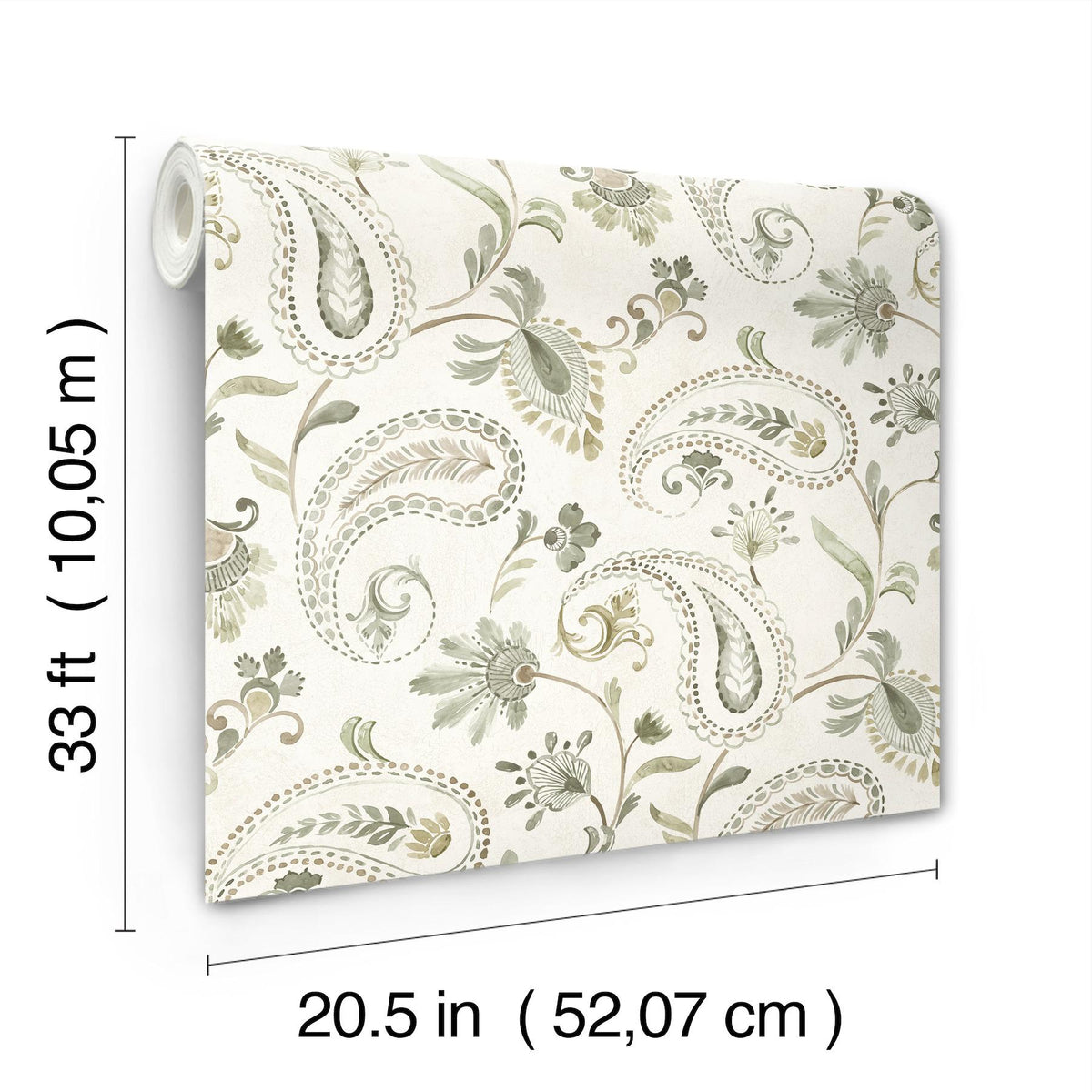 York Darlene Green Jacobean Wallpaper