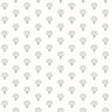 York Hilda Aqua Floral Medallion Wallpaper