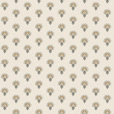 York Hilda Butter Floral Medallion Wallpaper