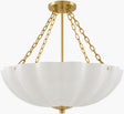 Surya Lielle LEIL-002 21"L x 21"W x 6"H Ceiling Lighting