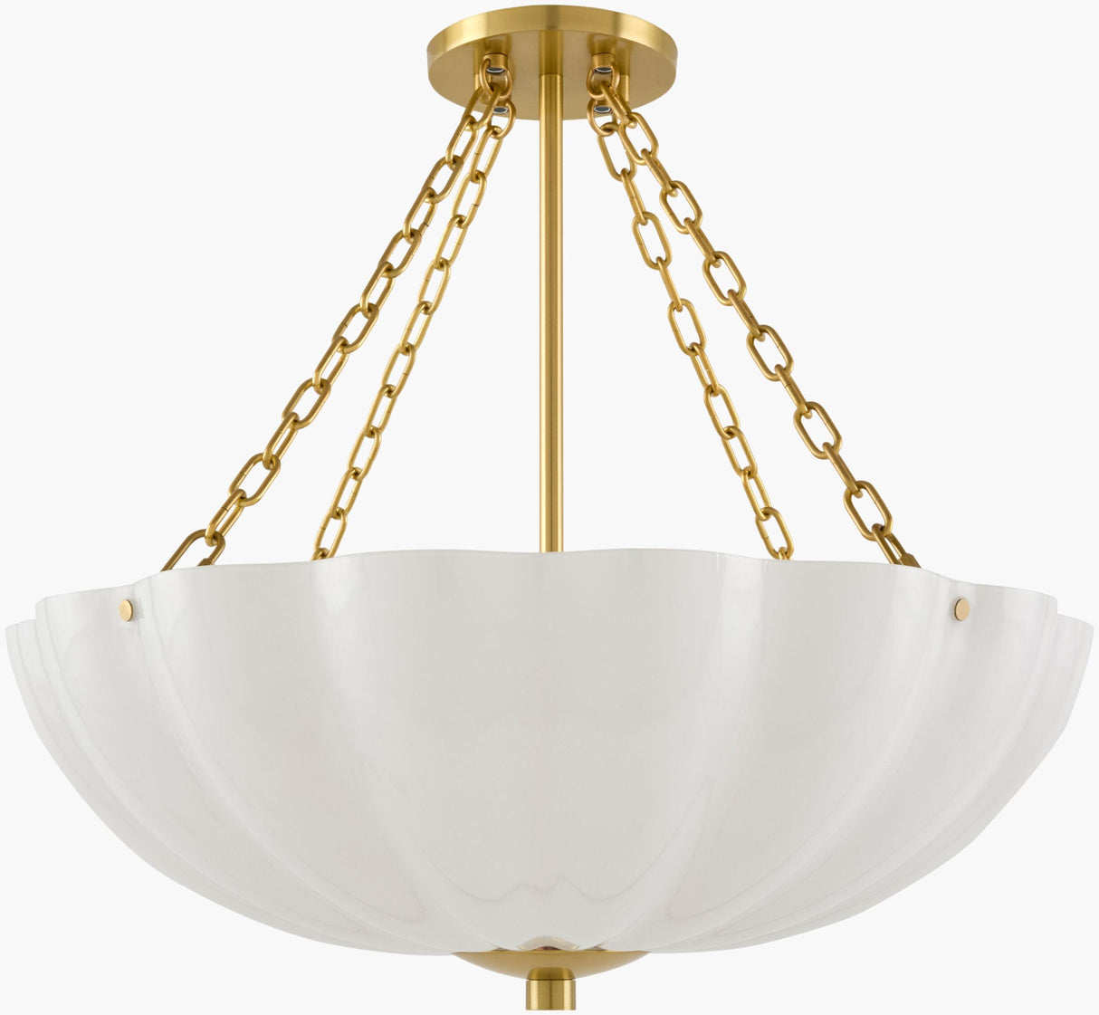 Surya Lielle LEIL-002 21"L x 21"W x 6"H Ceiling Lighting