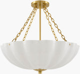 Surya Lielle LEIL-002 21"L x 21"W x 6"H Ceiling Lighting