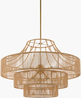Livabliss Ravella RVLA-004 32"L x 32"W x 22"H Ceiling Lighting