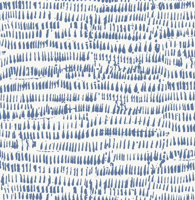 York Blue Kylver Peel & Stick Wallpaper