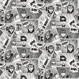 Galerie G78556 Kids and Teens Comics Grey Wallpaper G78556 Grey Wallpaper