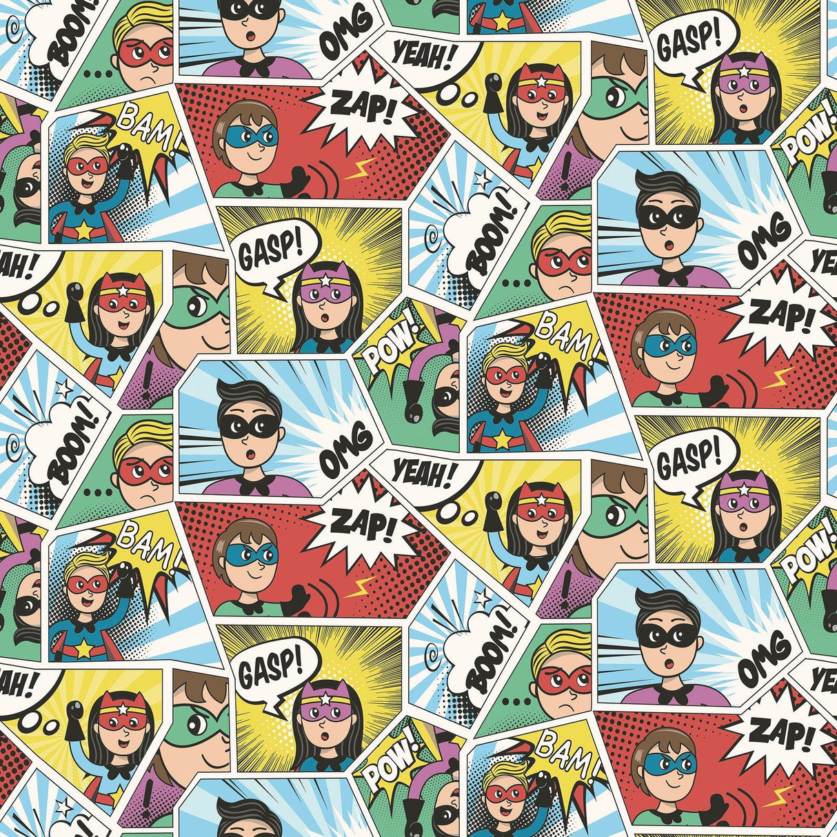 Galerie G78557 Kids and Teens Comics Multi-colored Wallpaper G78557 Multi-colored Wallpaper