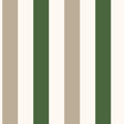 Galerie G78550 Kids and Teens 2 color Awning Stripe Green Wallpaper G78550 Green Wallpaper