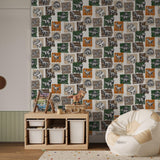 Galerie G78560 Kids and Teens Dinosaurs Green Wallpaper G78560 Green Wallpaper