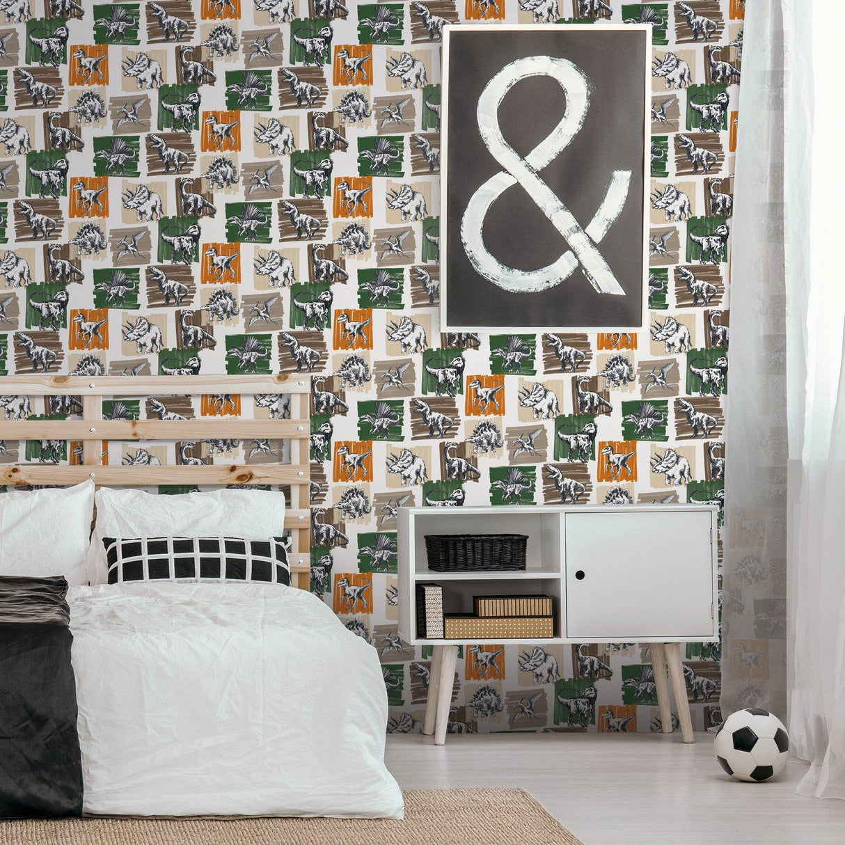 Galerie G78560 Kids and Teens Dinosaurs Green Wallpaper G78560 Green Wallpaper