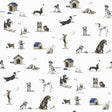 Galerie G78561 Kids and Teens Doggies Beige Wallpaper G78561 Beige Wallpaper