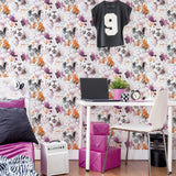 Galerie G78567 Kids and Teens Graffiti Sports Pink Wallpaper G78567 Pink Wallpaper