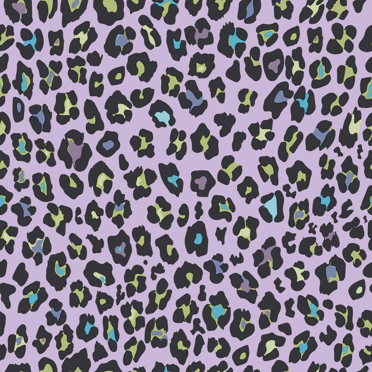 Galerie G78566 Kids and Teens Fun Leopard Purple Wallpaper G78566 Purple Wallpaper