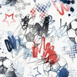 Galerie G78568 Kids and Teens Graffiti Sports Blue Wallpaper G78568 Blue Wallpaper