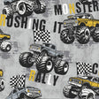 Galerie G78571 Kids and Teens Monster Trucks Grey Wallpaper G78571 Grey Wallpaper