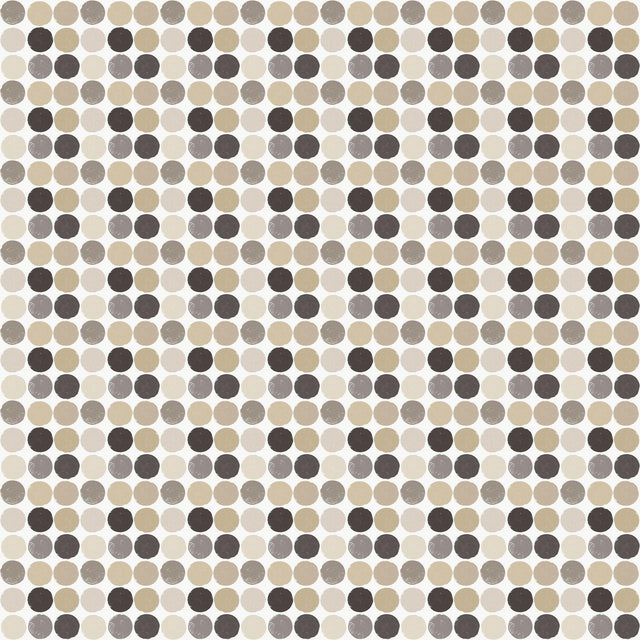 Galerie G78577 Kids and Teens Penny Dots Beige Wallpaper G78577 Beige Wallpaper