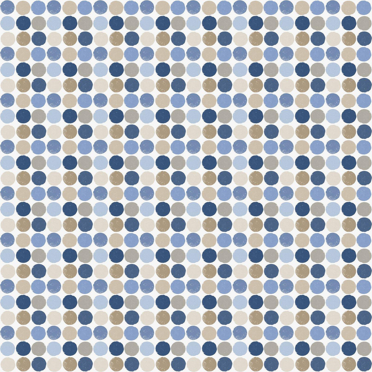 Galerie G78578 Kids and Teens Penny Dots Blue Wallpaper G78578 Blue Wallpaper