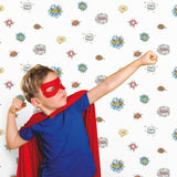 Galerie G78580 Kids and Teens Pop Art Blue Wallpaper G78580 Blue Wallpaper