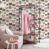 Galerie G78582 Kids and Teens Purses Beige Wallpaper G78582 Beige Wallpaper